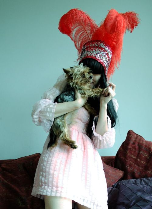 Toto dog anc cupcake dress. how cute!